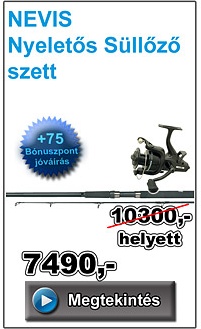 NEVIS Nyeletős Süllőző szett