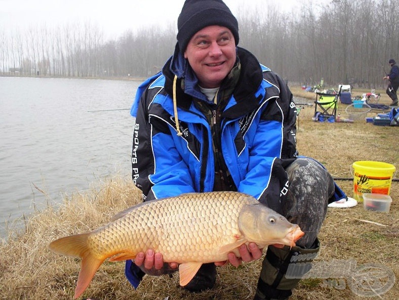 Sori első pontya 5,75 kg-ot nyomott!