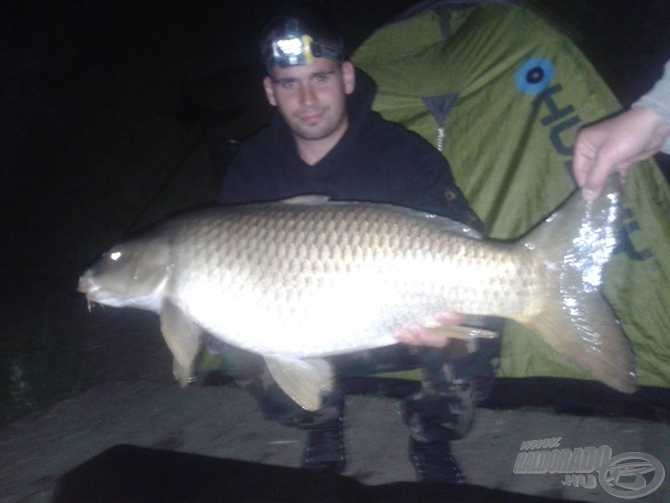 Az első esti jelentkező 12,80 kg-mal