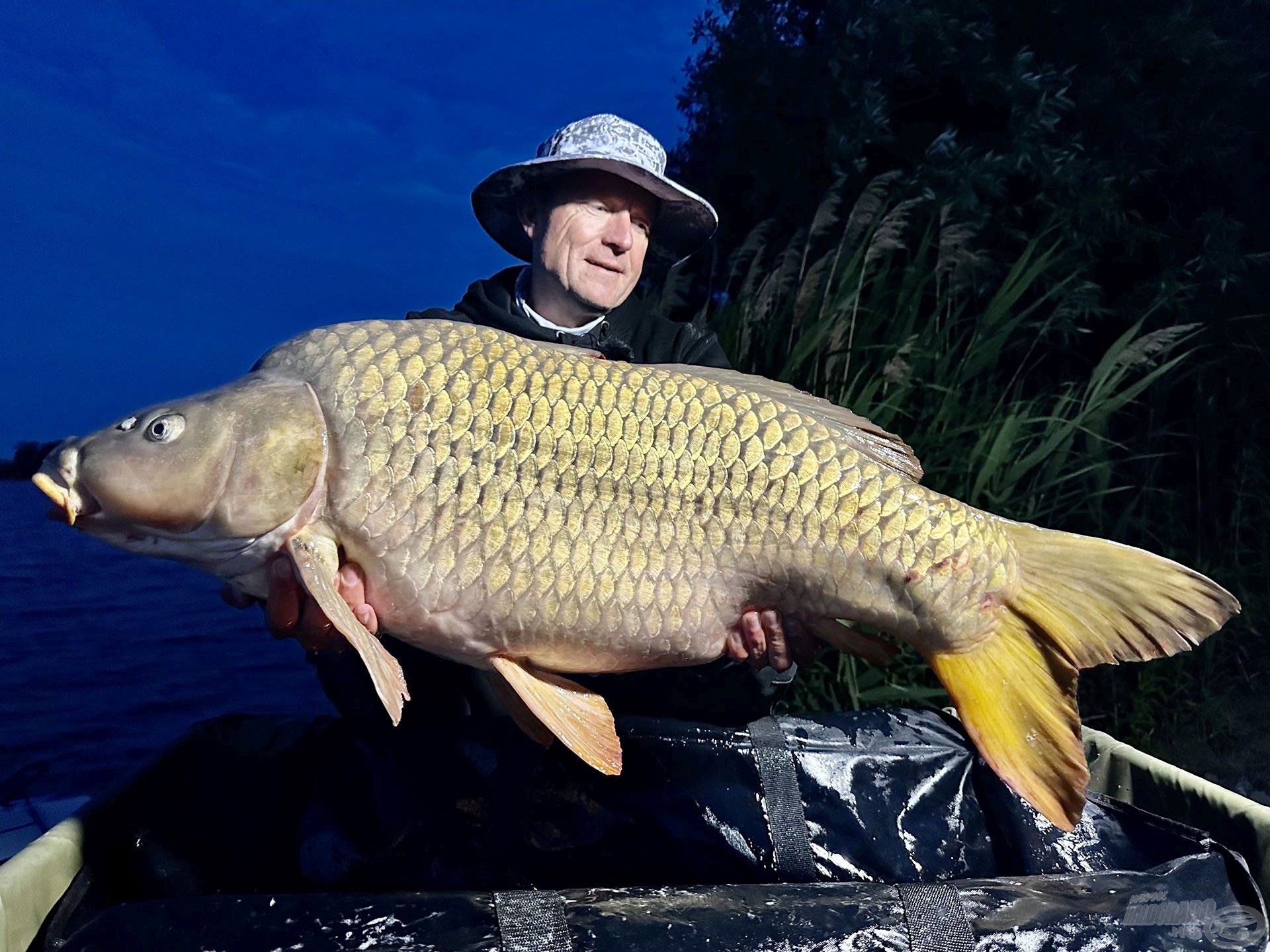 A túra legnagyobb tőpontya, amelynek súlya meghaladta a 19 kg-ot!