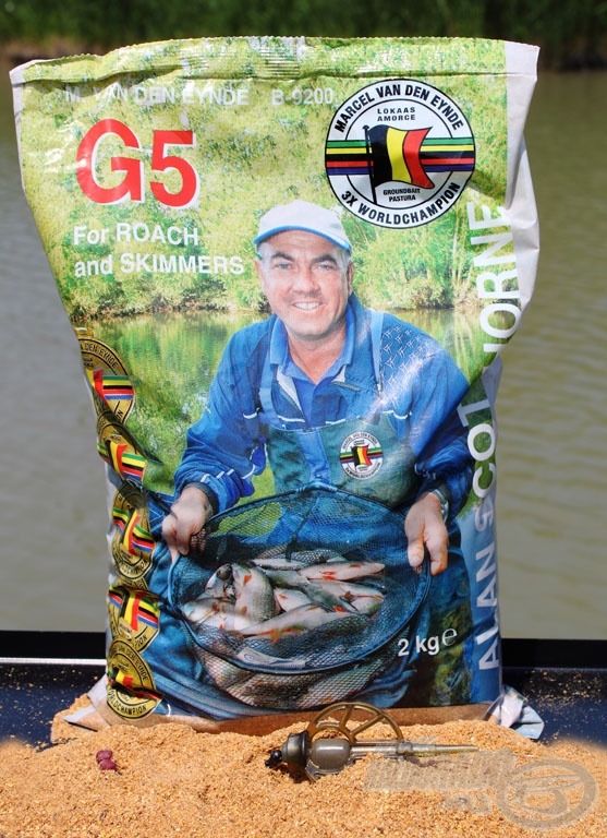 A G5 egy Alan Scotthorne-nal közösen kifejlesztett verseny etetőanyag, amely egyaránt megfelel úszós és feederes horgászatra is
