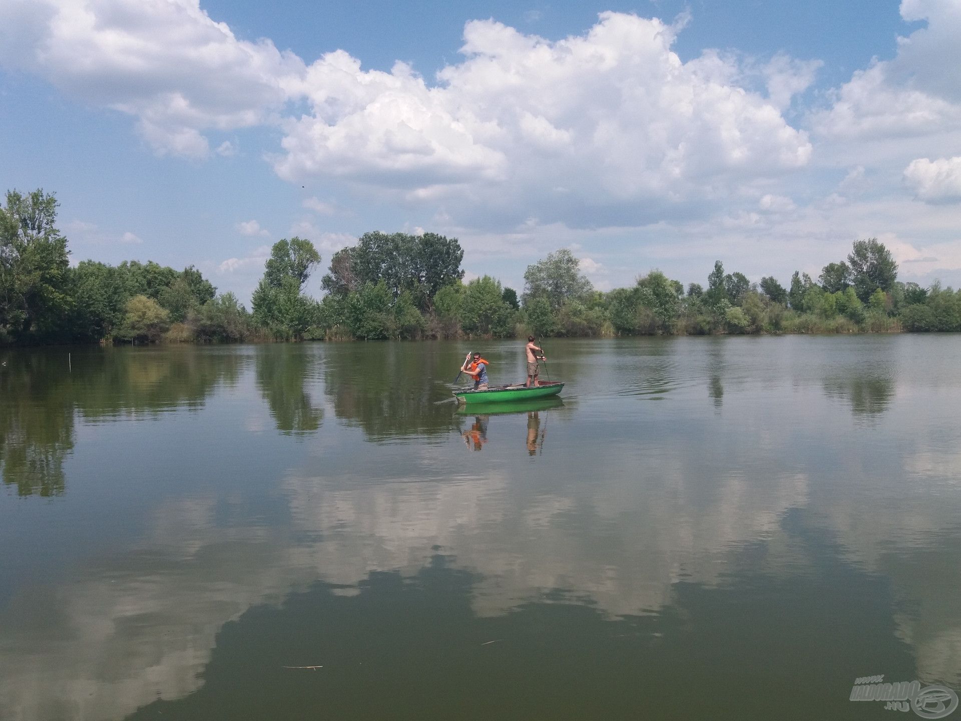 A szerelékeinket nappal kizárólag behúztuk…