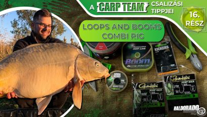 A Haldorádó Carp Team csalizási tippjei – 16. rész –Hogyan készítem el a Loops and Booms Combi riget?