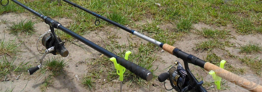 Állandó horgásztársaim: Carp Expert Double Tip és a Shimano botjaim