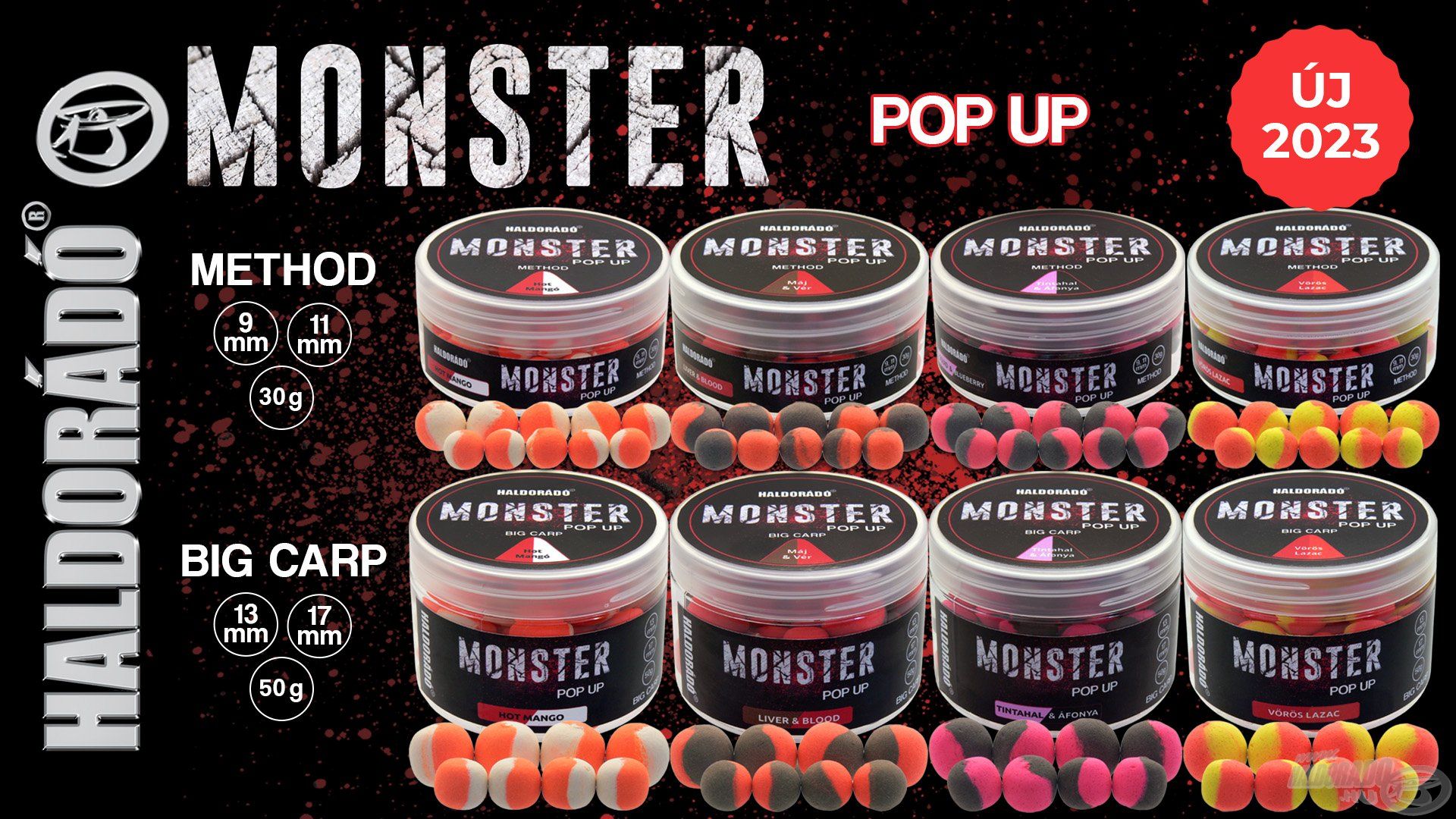 Íme, a MONSTER Pop Up termékcsalád!