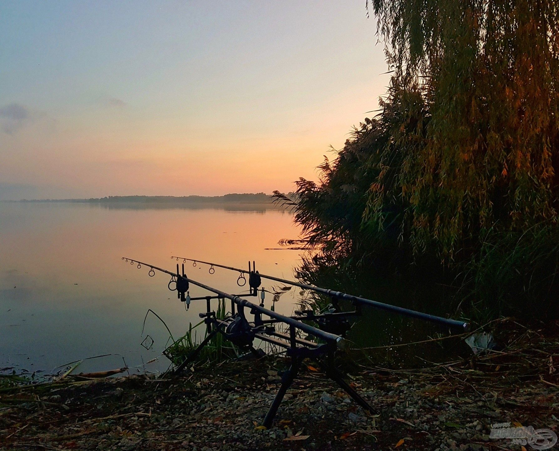 A Kis-Balatonon csak dobós horgászat engedélyezett