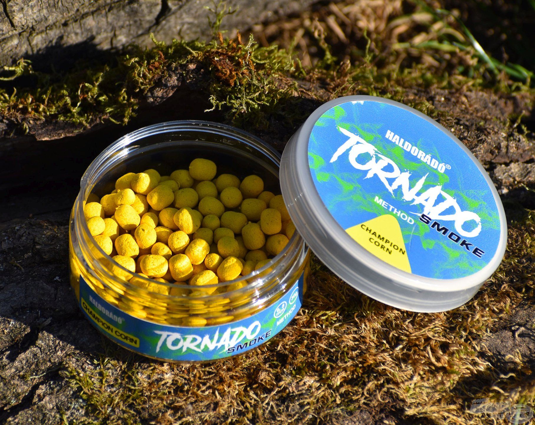 A TORNADO Smoke Method - Champion Corn kifejezetten jó alternatíva, ha zavaros vízben pecázunk