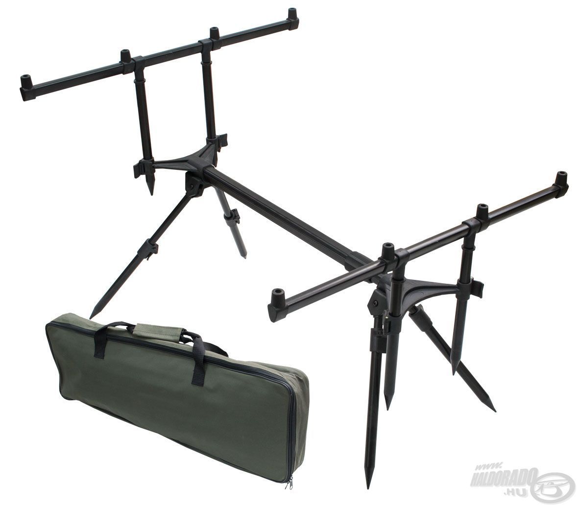 Az új Carp Expert Rod Pod széria legkedvezőbb árú, de mégis profi botállványa a Neo Compact!