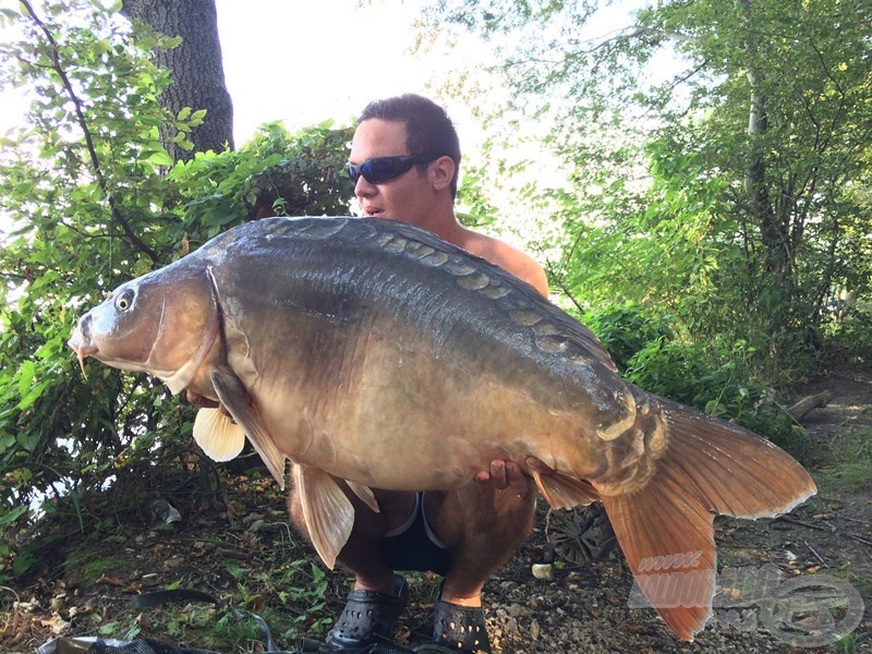 A Prissy (pisztácia) kiadta még az első 24 órán belül a túra halát: 22,50 kg, beérett a kigondolt taktika!