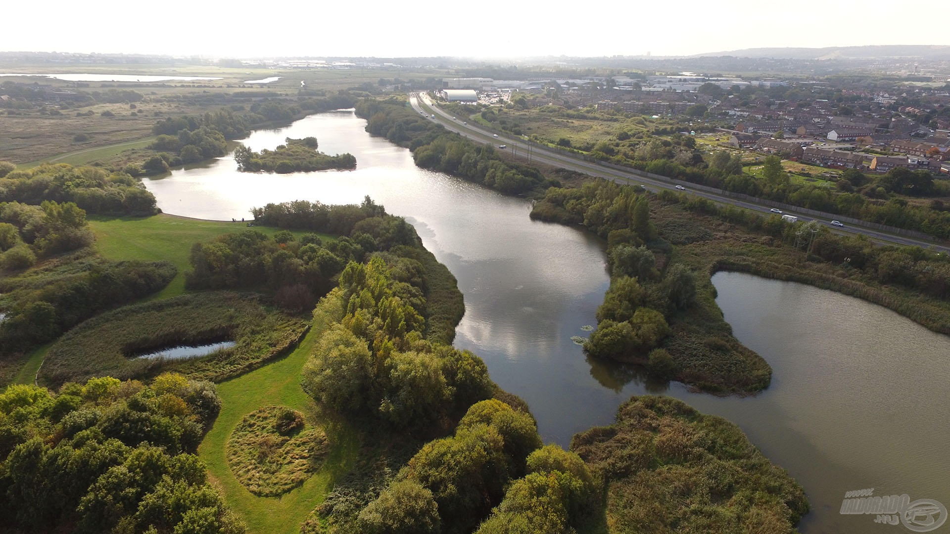 Horgászatunk helyszíne a vadregényes Hydneye Lake volt