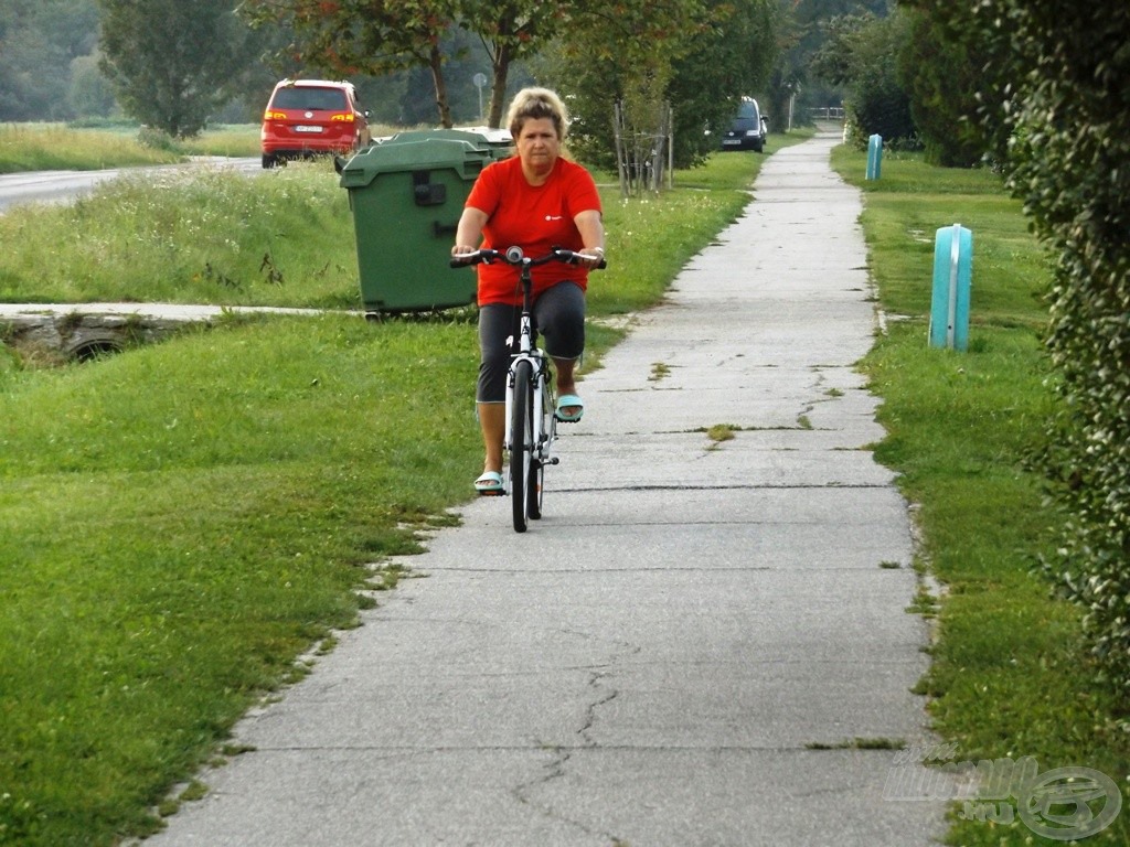 Ha már hoztunk kerékpárt, hát használjuk is!