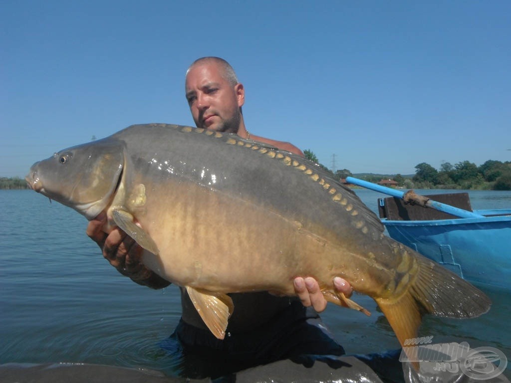 Búcsú a túra halától… 15,20 kg