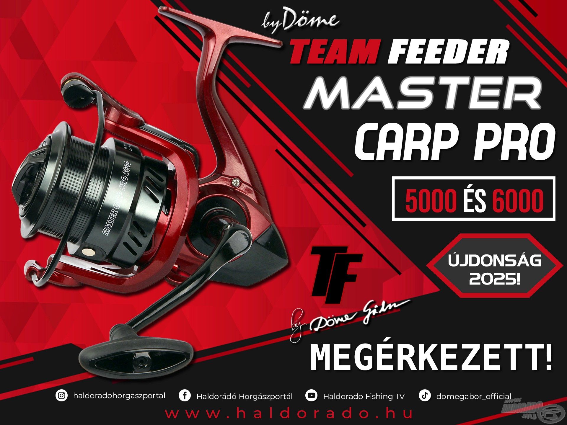 Bemutatom az új By Döme TF Master Carp Pro 5000 és 6000 orsókat