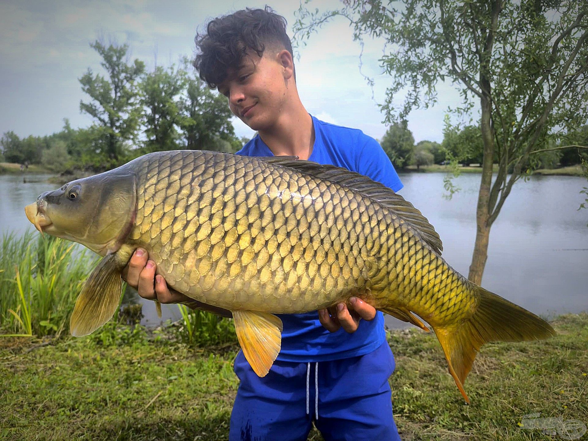 Norbertnek sem kellett sokat várni az első kapásra