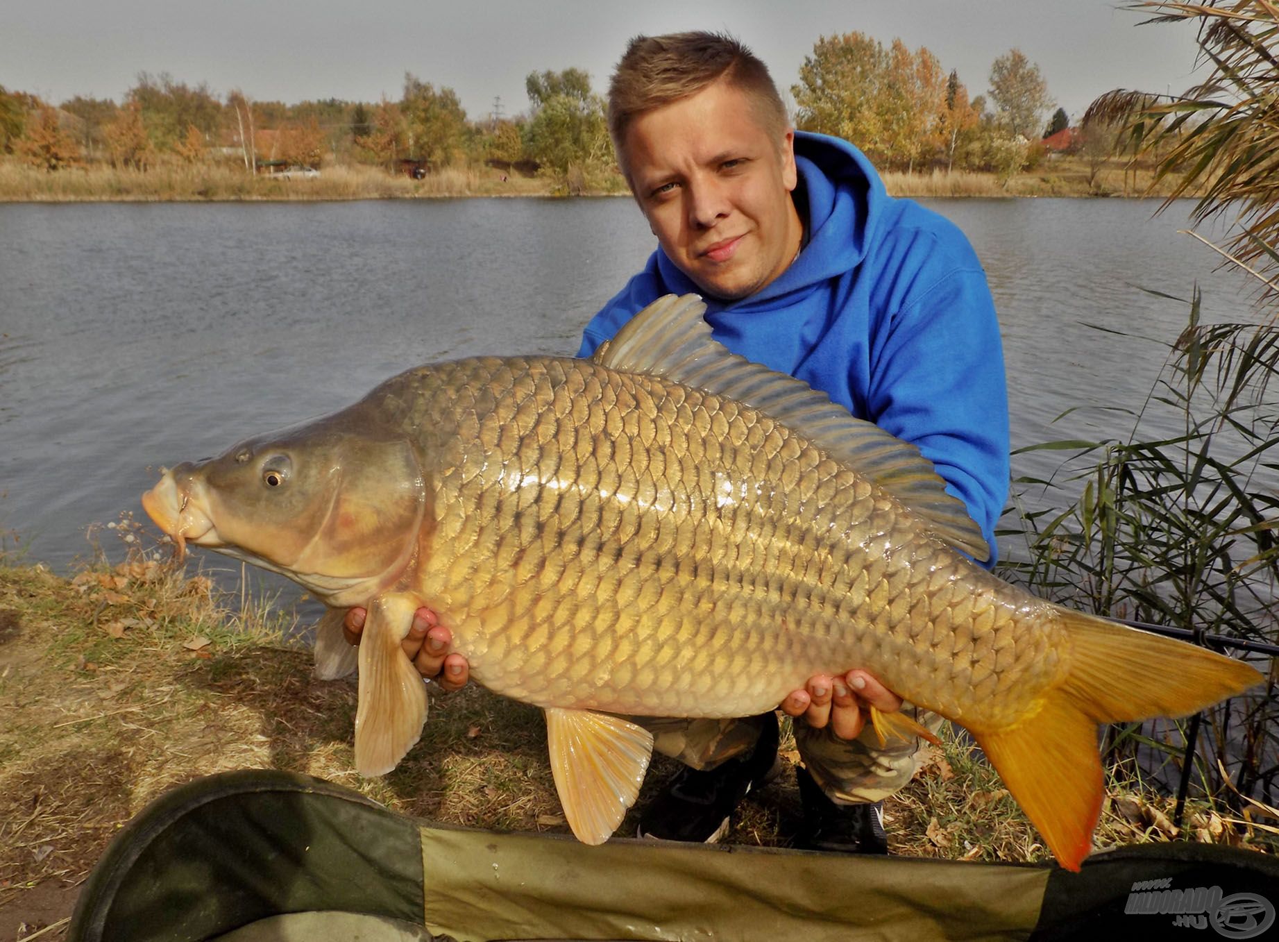 … melynek eredményeképpen akár 10 kg feletti halakat is tarthatunk a kezünkben!