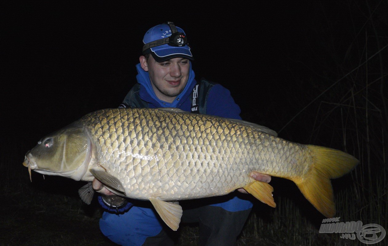 Csodálatos hal, közel a 15 kilogrammhoz