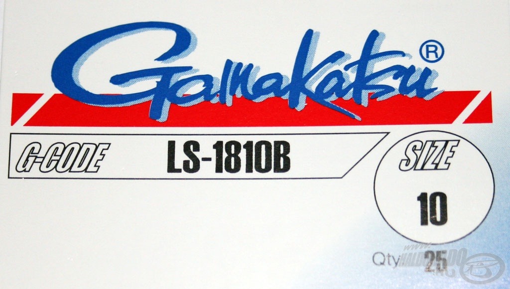A Gamakatsu címke LS-1810B