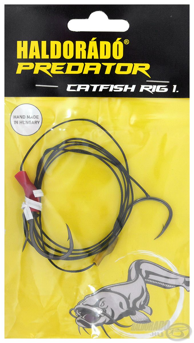 Íme, a Haldorádó Predator Catfish Rig 1 – Stupekes kombi előke!