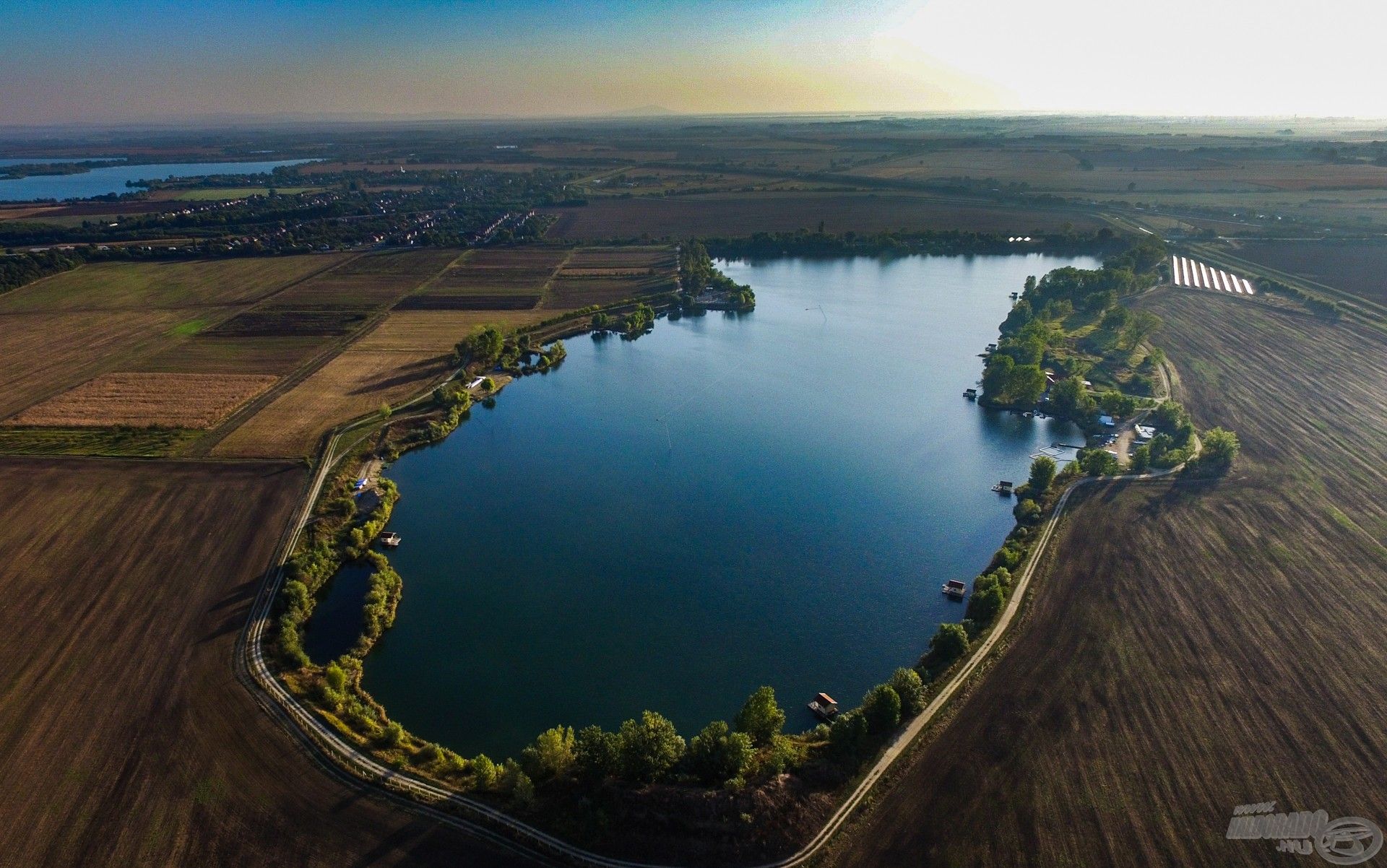 A Hejőkeresztúri Carp&Carp Lake madártávlatból