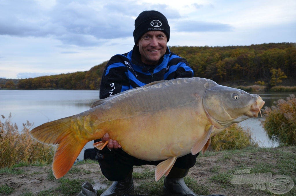 A nap búcsú pontya 13,82 kg nyomott