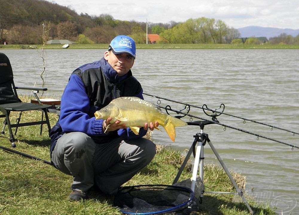 Első, két-három kiló közötti pontyom