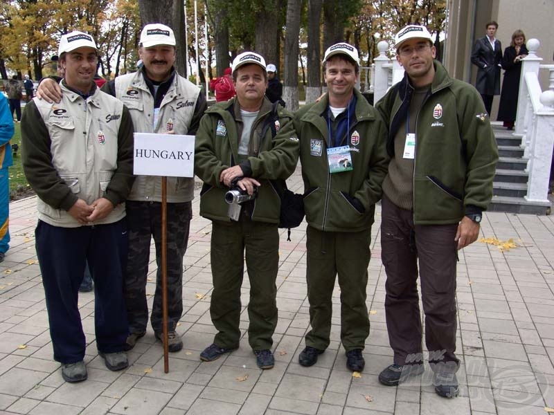 A teljes magyar csapat