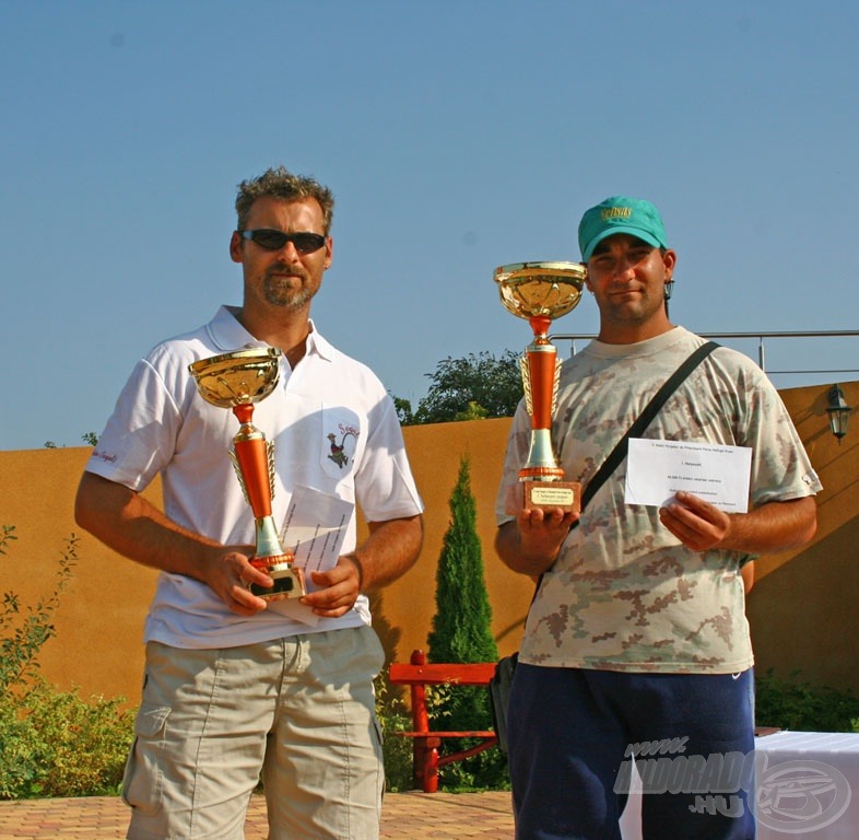 A 2009-es év bajnok párosa: Berényi Zoltán és Borsos Gábor
