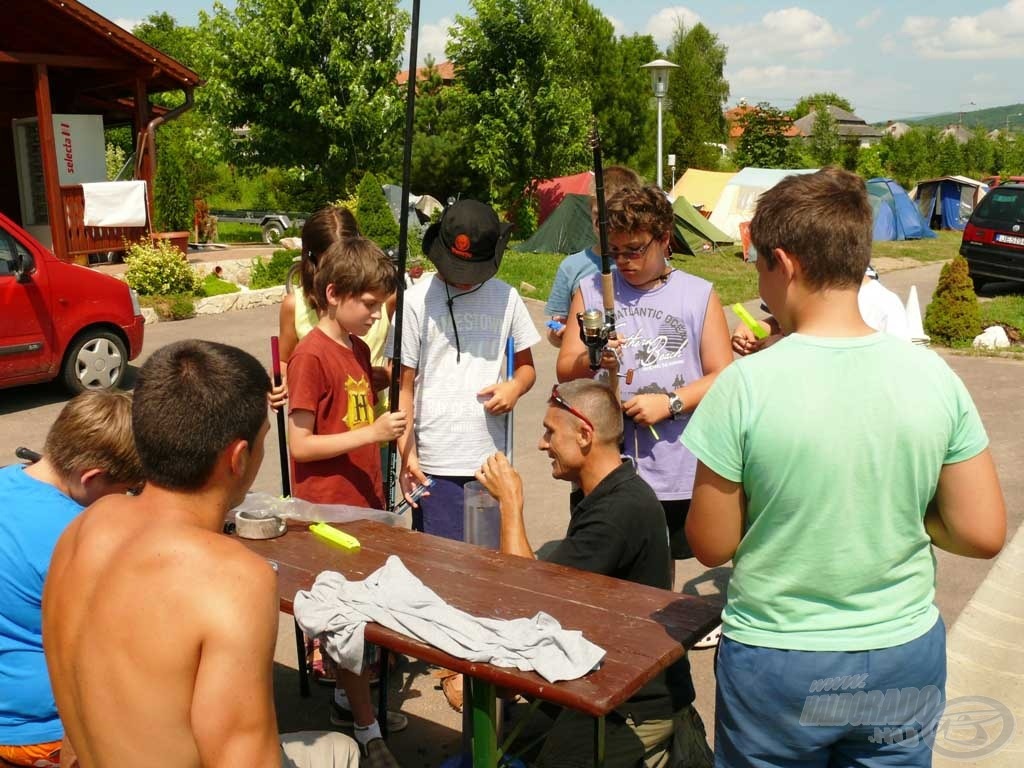 A szerelésből mindannyian kivettük a részünk