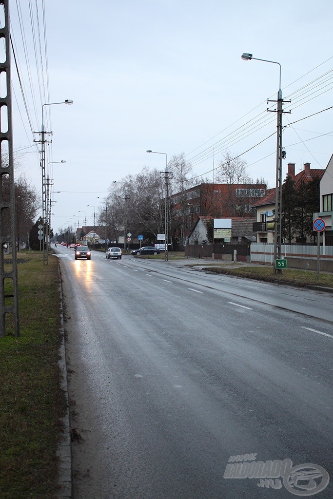 Ébred a város, szerencsére az utak állapota kifogástalan