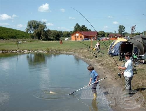 A tábor vége felé már rendkívül ügyesen fárasztottak a fiúk