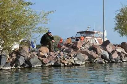 Késő őszi horgászat a Balatonon