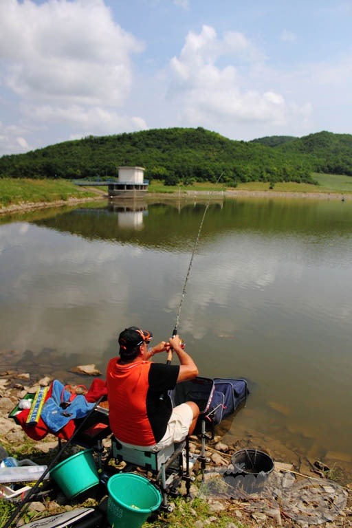 A zsilip melletti területen horgásztak a szlovák horgászok
