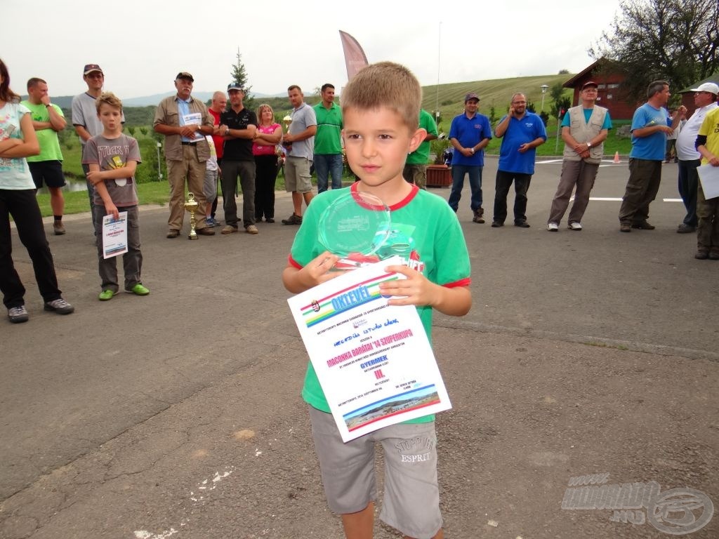 Maconka Barátai ’14 Szuperkupa, gyermek bronz: Hegedüs István Gábor