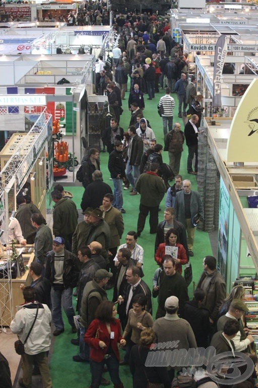 A jól megszokott Budapesti Vásárközpont várja 2014-ben is a horgászat, valamint a vadászat szerelmeseit