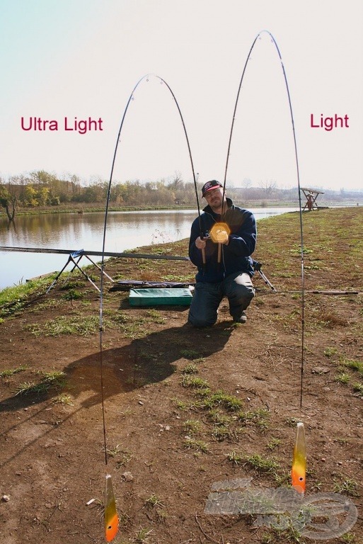 Egymás mellett az Ultra Light és a Light matchbot