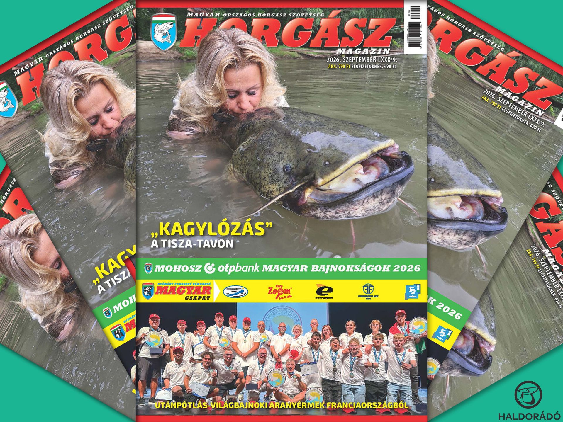 Megjelent a Magyar Horgász 2026. szeptemberi száma