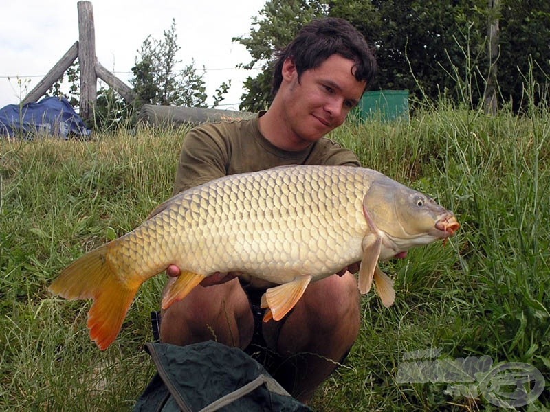 A túra első hala 5,5 kg-ot nyomott