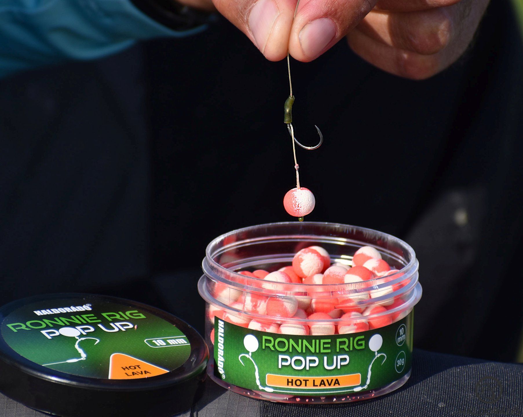 Ronnie Rig Pop Up 10 mm - Hot Lava