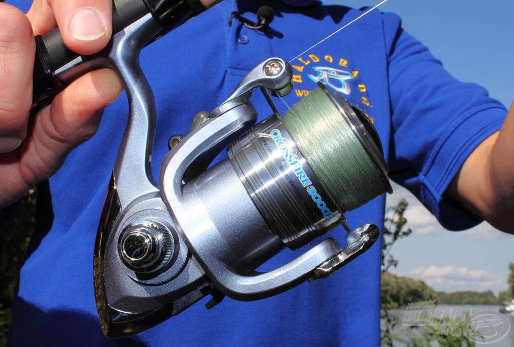 A Daiwa CrossFire 3000X remek társa a botnak