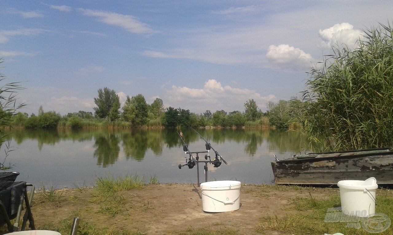 Ideiglenes pihenő a bal oldali botomon