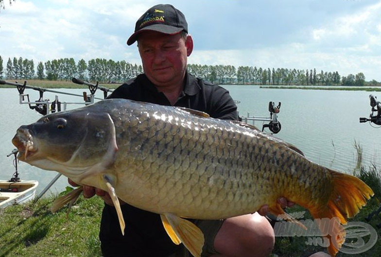 A délelőttre a koronát a rákos bojlira jelentkező 12,30 kg-os töves tette fel