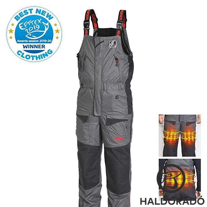 A derék- és a combtájékon találhatóak a ruhában fűtőszálak