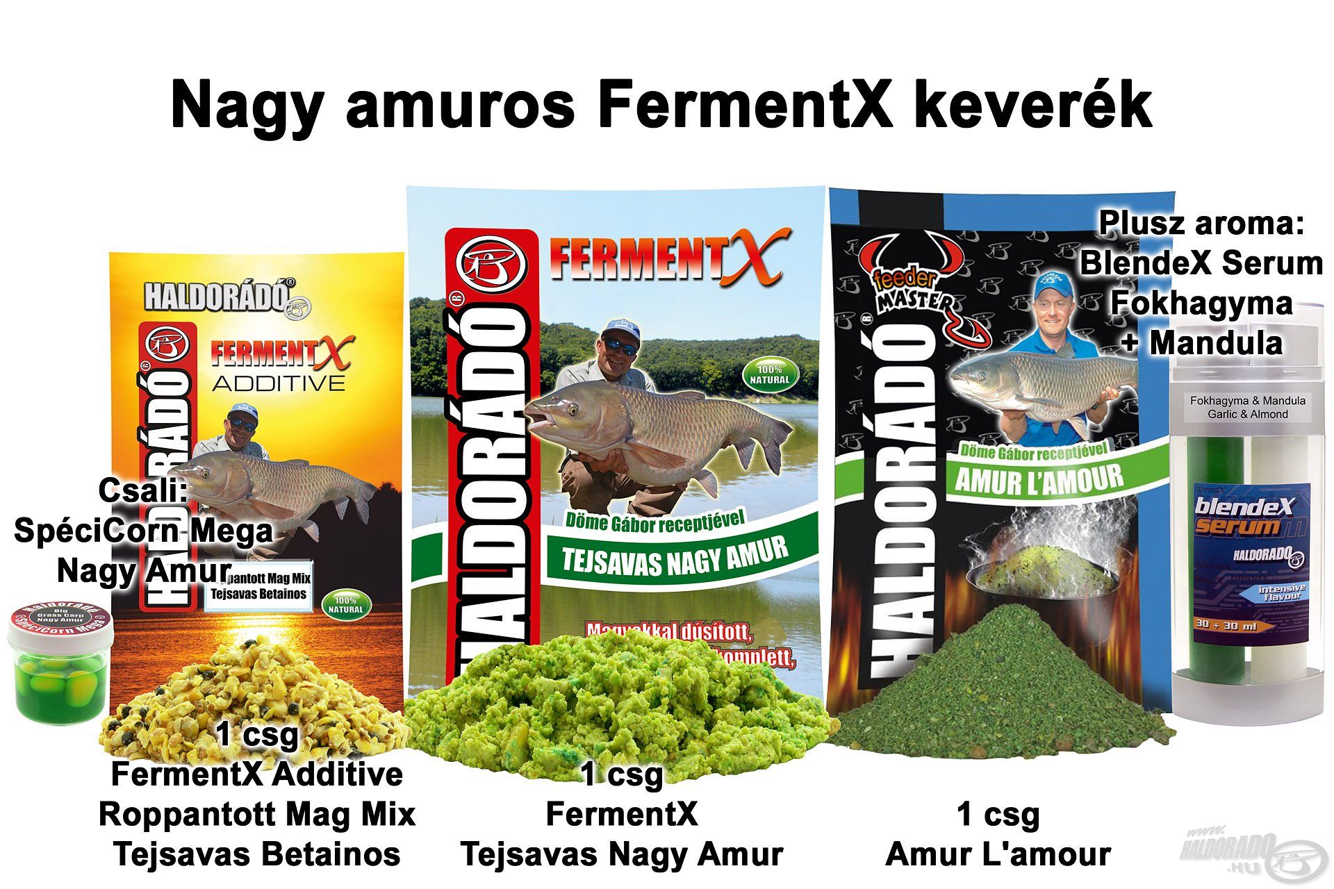 Nagy amuros FermentX keverék