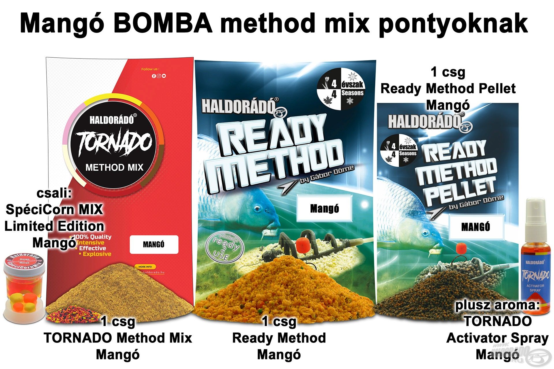 Mangó BOMBA method mix pontyoknak