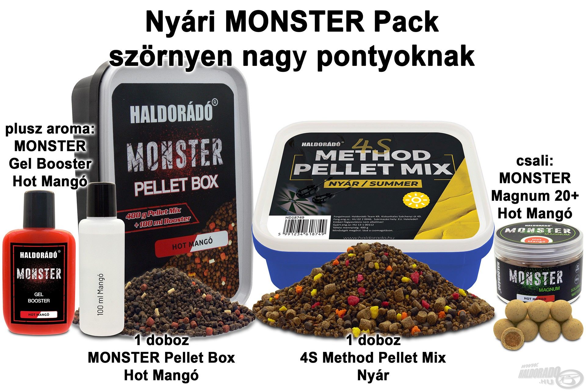 Nyári MONSTER Pack szörnyen nagy pontyoknak