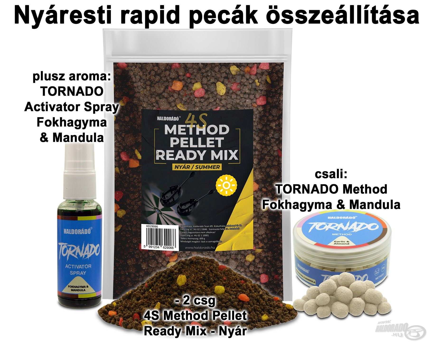 Nyáresti rapid pecák összeállítása