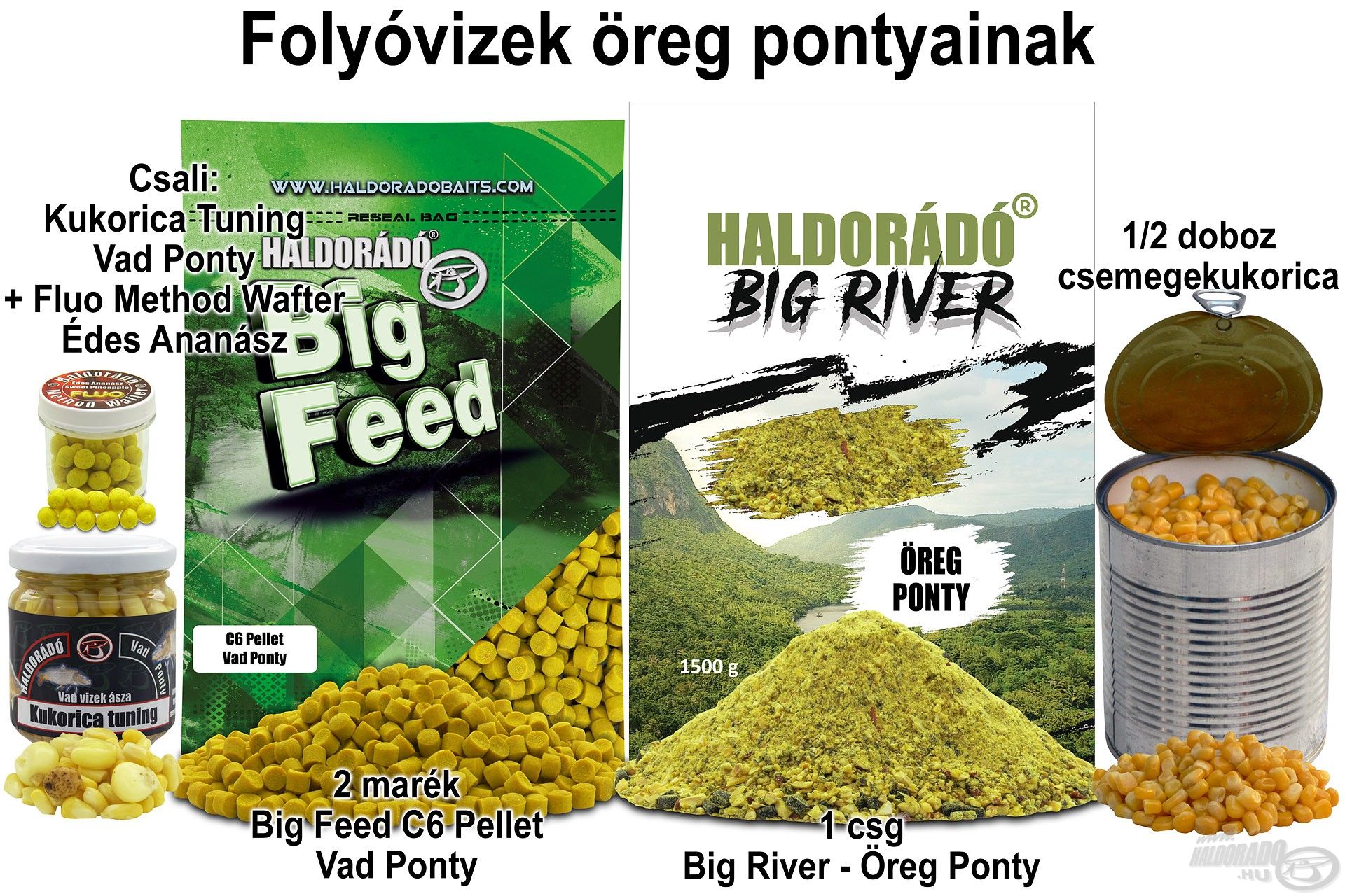 Folyóvizek öreg pontyainak