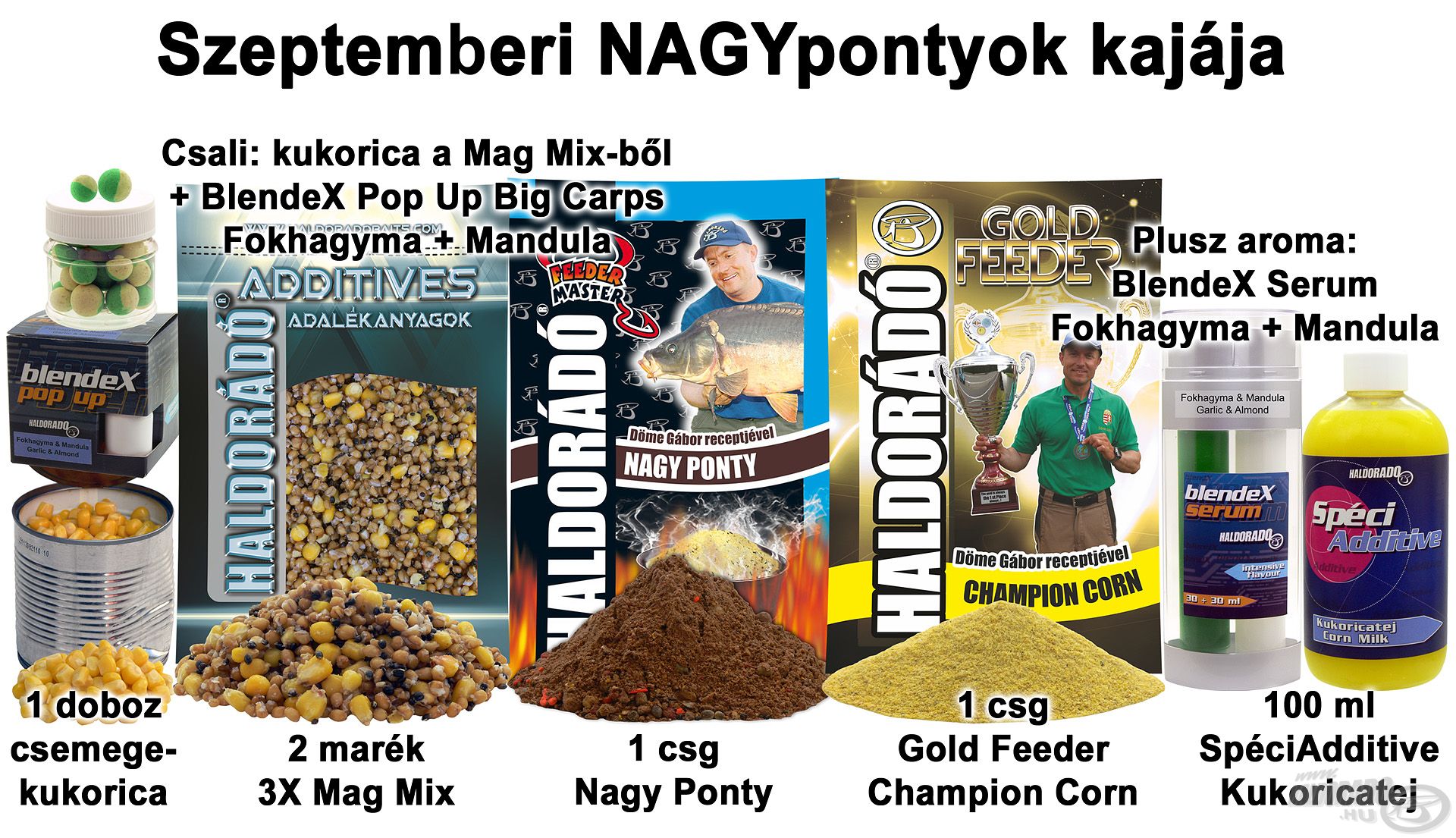 Szeptemberi NAGYpontyok kajája