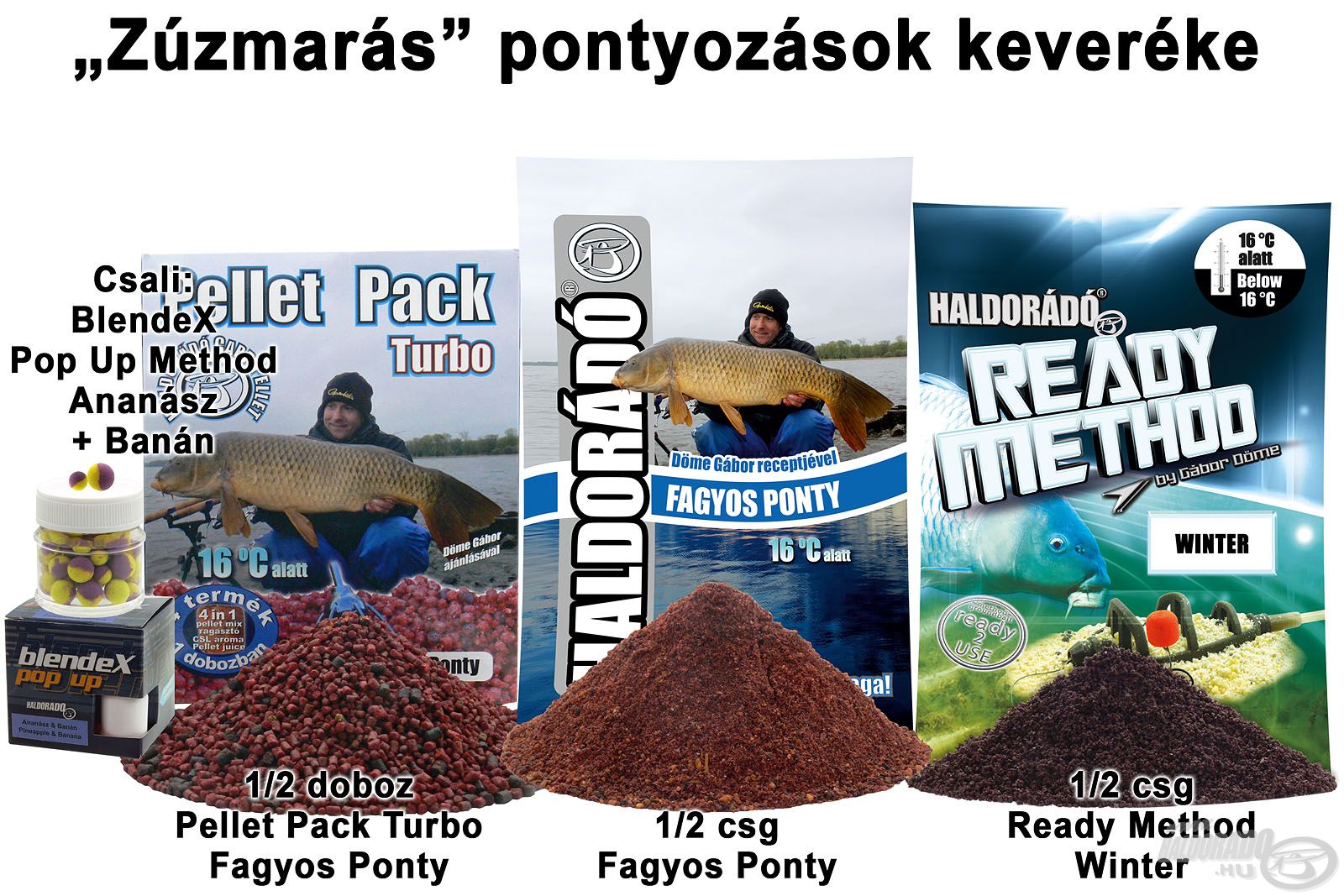 „Zúzmarás” pontyozások keveréke