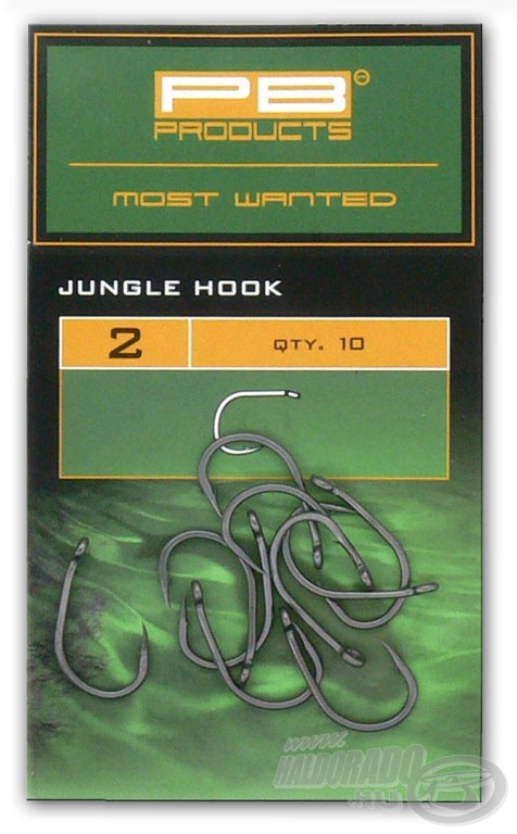 A Jungle Hook klasszikus formával és viszonylag vékony testtel rendelkezik